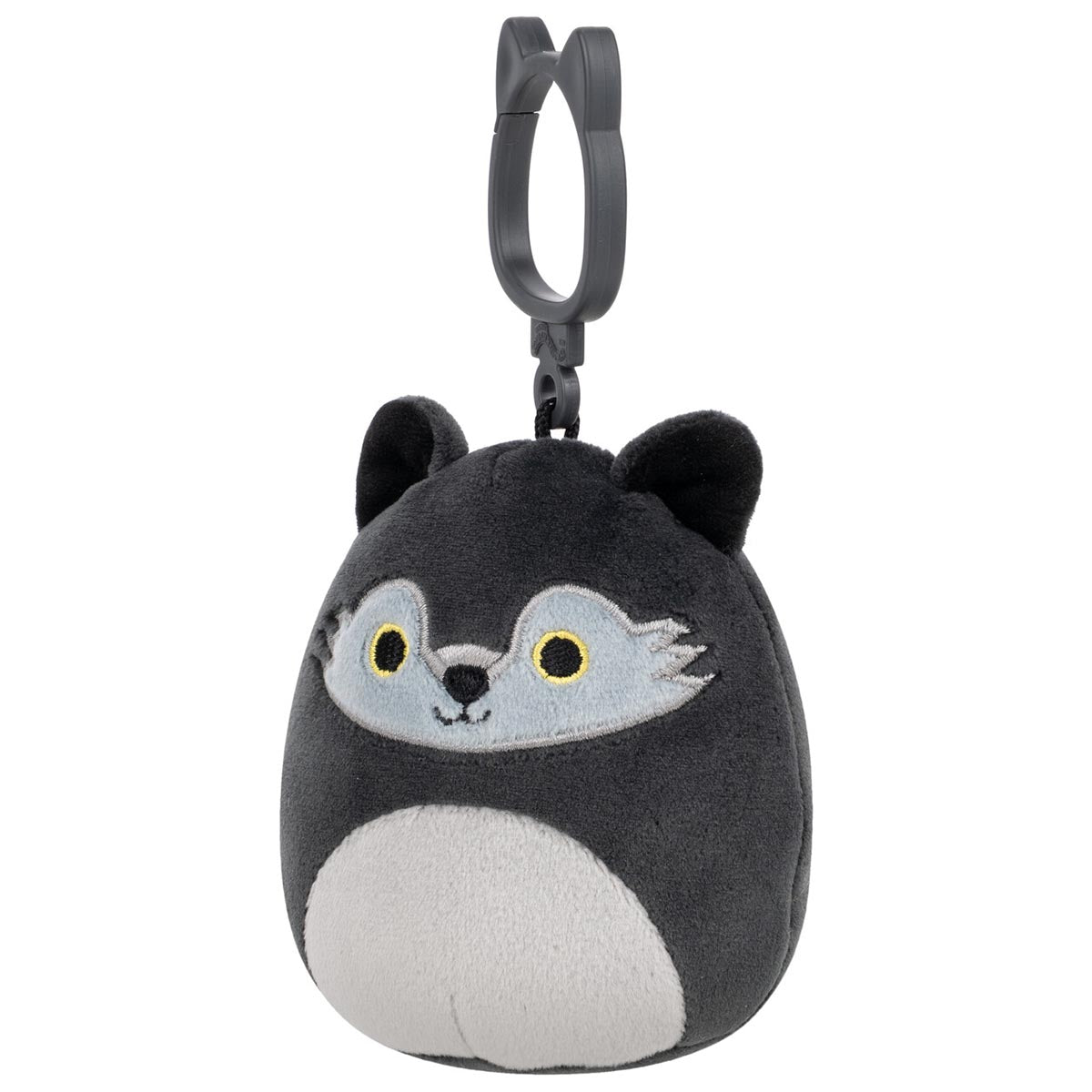 3.5-Inch Dmitri the Dark Grey Wolf Clip - Image 2