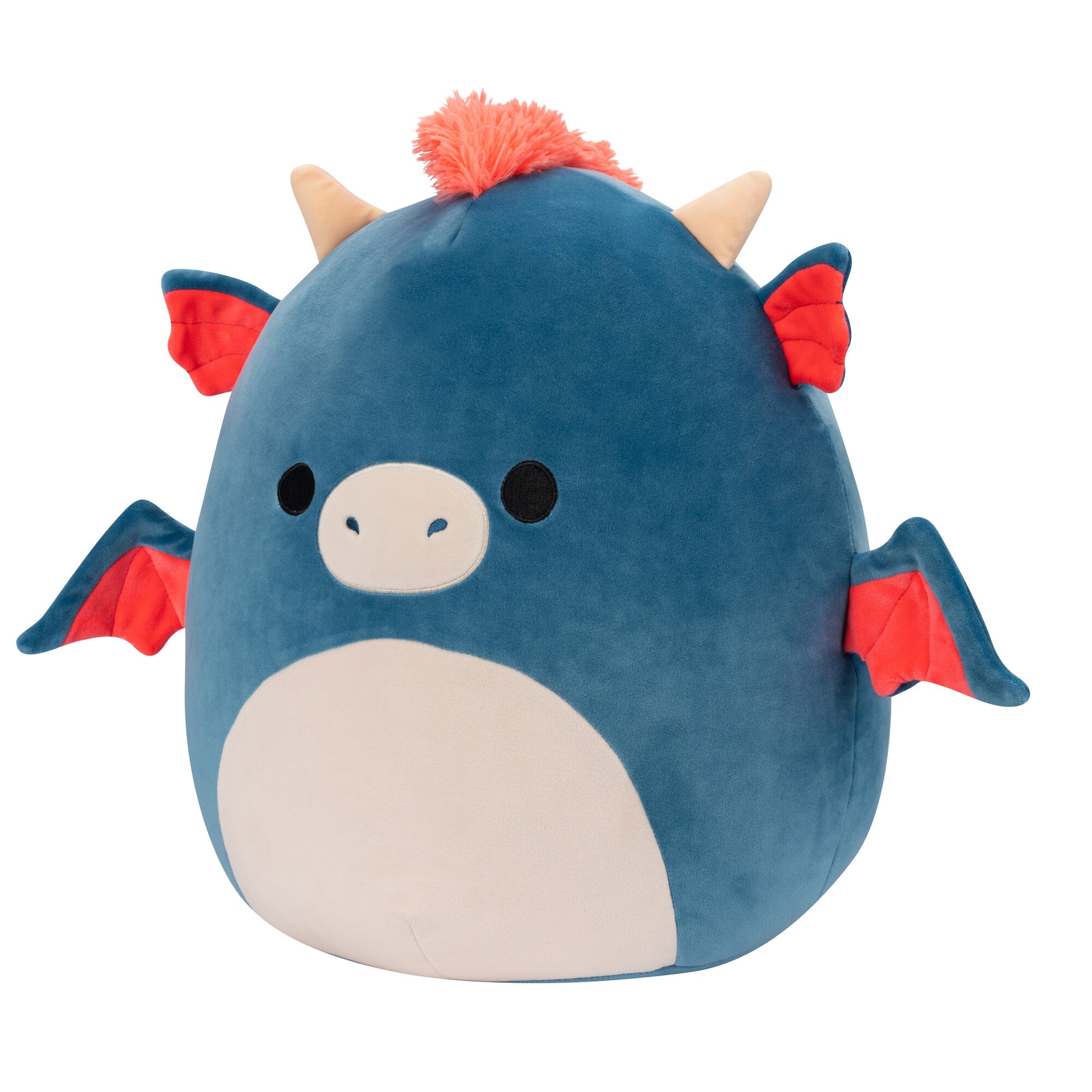 14-Inch Carin the Blue Dragon with Orange Mane - Image 2