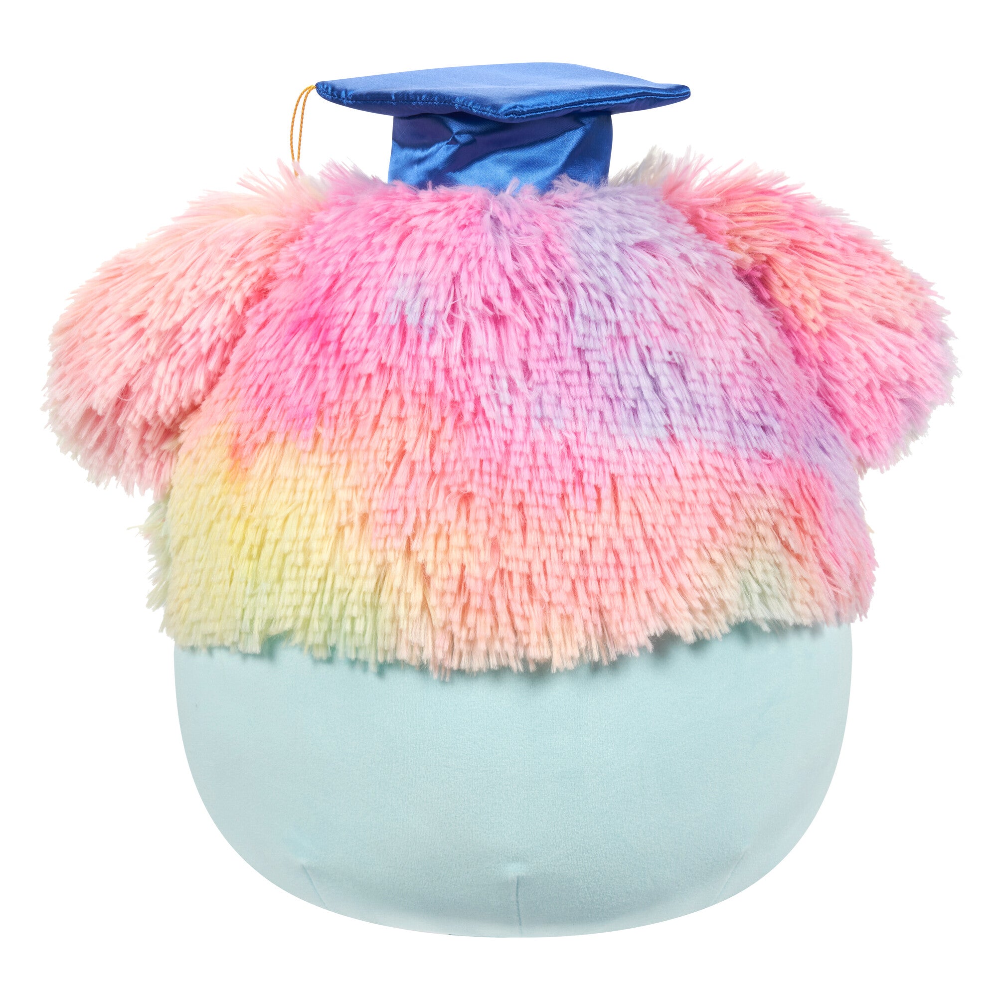 12-Inch Zozo the Teal Bigfoot in Graduation Cap - Image 4